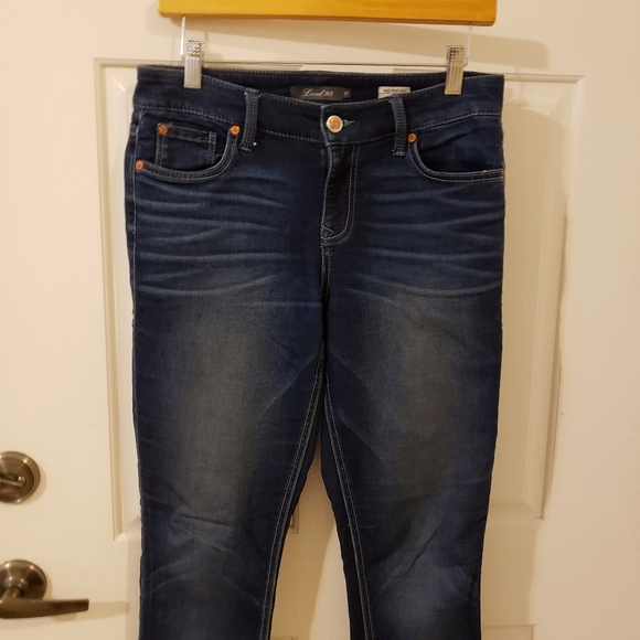 Anthropologie Level 99 Mid Rise Liza Skinny 27 - Picture 2 of 7
